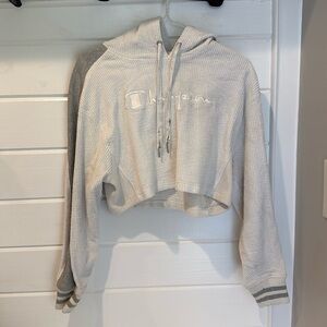 Champion x small jogger set with cropped hoodie